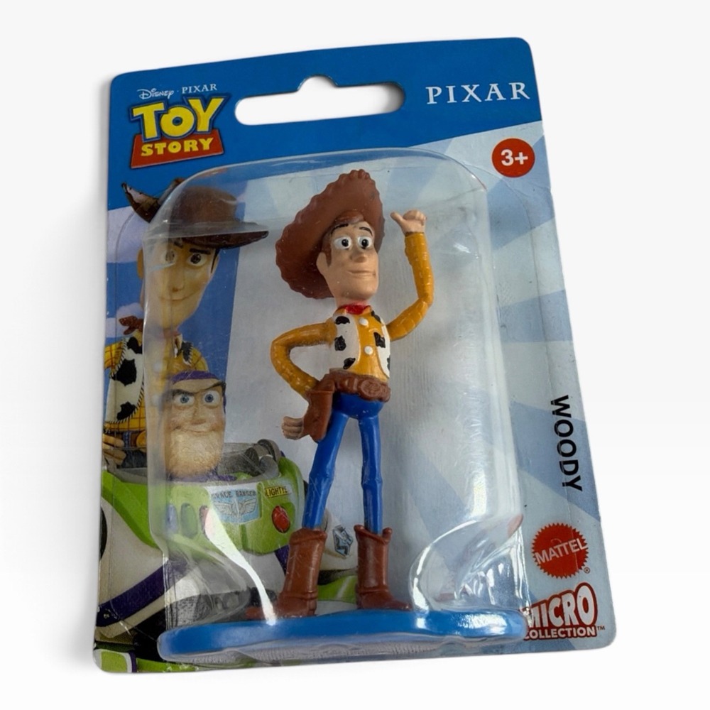 Disney Toy Story - Woody PIXAR Figure Mattel Micro Collection